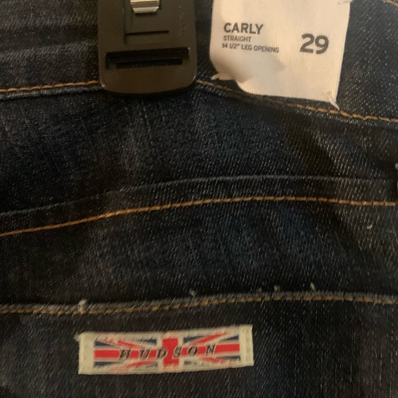 Hudson Jeans Denim - HUDSON NAVY BLUE JEANS, Size 29 waist CARLY, NWOT.